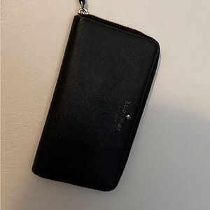 Kate Spade Black Leather Wallet